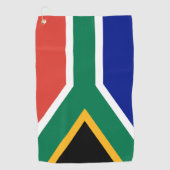 Zuid-Afrikaanse vlag Golfhanddoek (Voorkant)