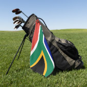 Zuid-Afrikaanse vlag Golfhanddoek (Groen)