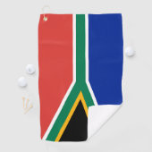 Zuid-Afrikaanse vlag Golfhanddoek (Insitu)