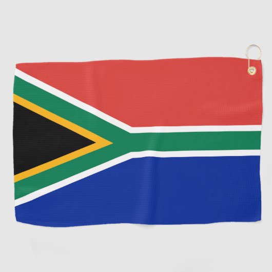 Zuid-Afrikaanse vlag Golfhanddoek (Horizontaal)
