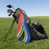 Zuid-Afrikaanse vlag Golfhanddoek (Groen)