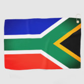 Zuid-Afrikaanse Vlag Golfhanddoek (Horizontaal)