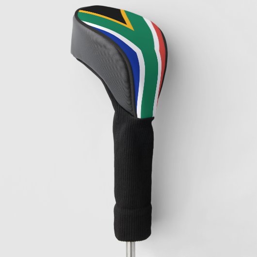 Zuid-Afrikaanse vlag Golfheadcover (Schuin)