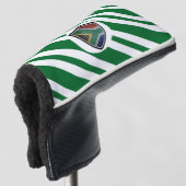 Zuid-Afrikaanse vlag Golfheadcover (3/4 voorkant)