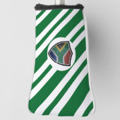 Zuid-Afrikaanse vlag Golfheadcover (Draai 90)