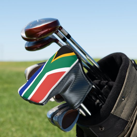 Zuid-Afrikaanse vlag Golfheadcover (Insitu)