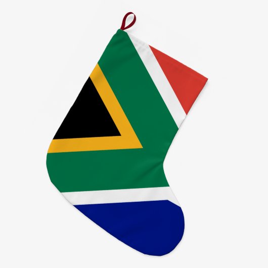 Zuid-Afrikaanse vlag Grote Kerstsok (Voorkant (Hangend))