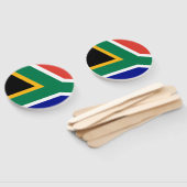 Zuid-Afrikaanse vlag Handwaaier (Niet-gemonteerd)