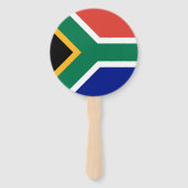 Zuid-Afrikaanse vlag Handwaaier (Achterkant)