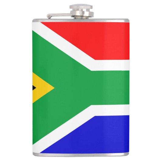 Zuid-Afrikaanse vlag Heupfles (Voorkant)