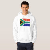 Zuid-Afrikaanse vlag Hoodie (Voorkant volledig)