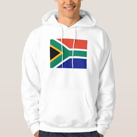 Zuid-Afrikaanse vlag Hoodie (Voorkant)