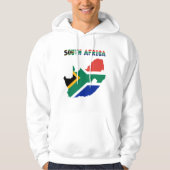 Zuid-Afrikaanse vlag Hoodie (Voorkant)