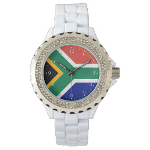 Zuid-Afrikaanse vlag Horloge
