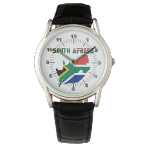 Zuid-Afrikaanse vlag Horloge