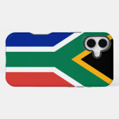 Zuid-Afrikaanse vlag iPhone Hoesje (Achterkant horizontaal)