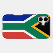 Zuid-Afrikaanse vlag iPhone Hoesje (Achterkant horizontaal)