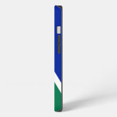 zuid - afrikaanse vlag iPhone hoesje (Linkerkant)