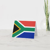 Zuid-Afrikaanse vlag Kaart (Voorkant)