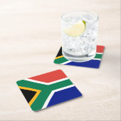 Zuid-Afrikaanse vlag Kartonnen Onderzetters (Insitu)