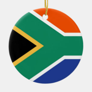 Zuid-Afrikaanse vlag Keramisch Ornament