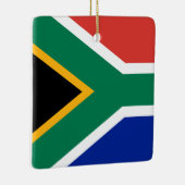 Zuid-Afrikaanse vlag Keramisch Ornament (Rechts)