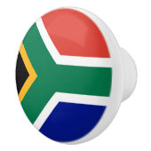 Zuid-Afrikaanse vlag Keramische Knop (Rechts)