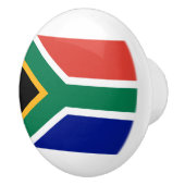 Zuid-Afrikaanse vlag Keramische Knop (Rechts)