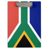 Zuid-Afrikaanse vlag Klembord (Voorkant)