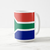 Zuid-Afrikaanse vlag Koffiemok (Voorkant rechts)