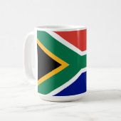 Zuid-Afrikaanse vlag Koffiemok (Voorkant links)