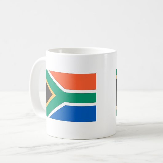 Zuid-Afrikaanse vlag Koffiemok (Voorkant links)