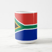 Zuid-Afrikaanse vlag Koffiemok (Center)