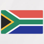 Zuid-Afrikaanse vlag Labels (Design 1)