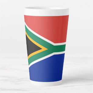 Zuid-Afrikaanse vlag Latte Mok