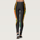 Zuid-Afrikaanse vlag Leggings (Achterkant)