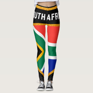 Zuid-Afrikaanse vlag Leggings