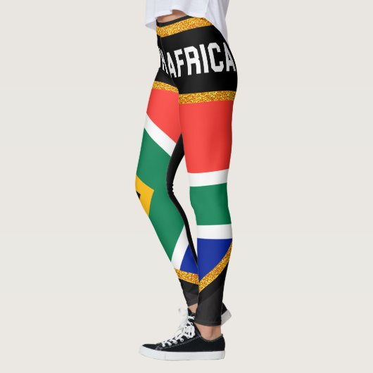 Zuid-Afrikaanse vlag Leggings (Links)
