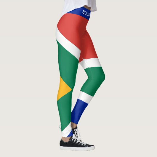 Zuid-Afrikaanse vlag Leggings (Rechts)