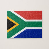 Zuid-Afrikaanse vlag Legpuzzel (Horizontaal)
