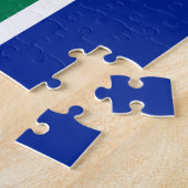 Zuid-Afrikaanse vlag Legpuzzel (Zijkant)