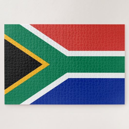 Zuid-Afrikaanse vlag Legpuzzel (Horizontaal)