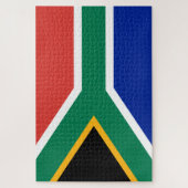 Zuid-Afrikaanse vlag Legpuzzel (Verticaal)