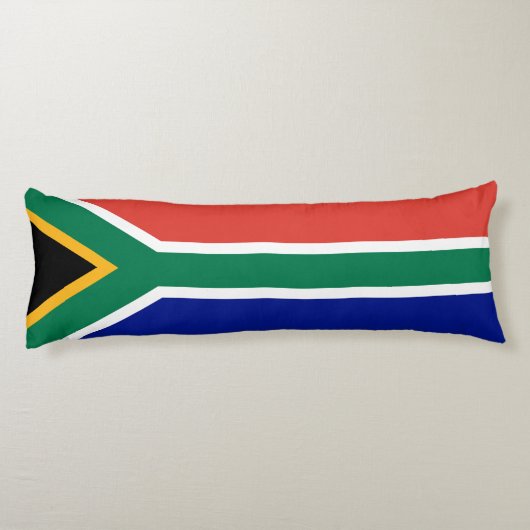 Zuid-Afrikaanse vlag Lichaamskussen (Achterkant)