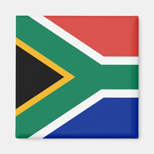 Zuid-Afrikaanse vlag Magneet (Voorkant)