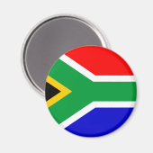 Zuid-Afrikaanse vlag Magneet (Voorkant / Achterkant)