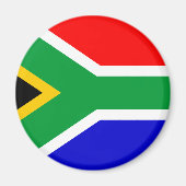 Zuid-Afrikaanse vlag Magneet (Voorkant)