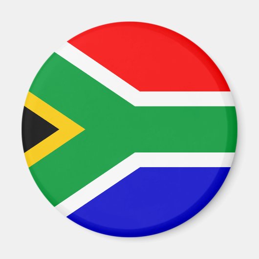 Zuid-Afrikaanse vlag Magneet (Voorkant)