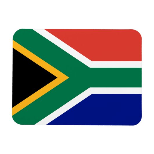 Zuid-Afrikaanse vlag Magneet (Horizontaal)