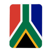 Zuid-Afrikaanse vlag Magneet (Verticaal)